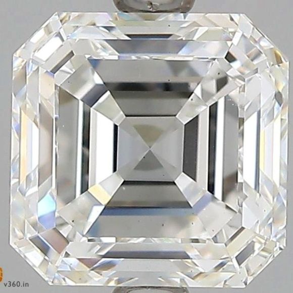 IGI Asscher Cut 2.50ct G VS1 EX VG None Certified Lab Grown Diamond - Picture 1 of 2